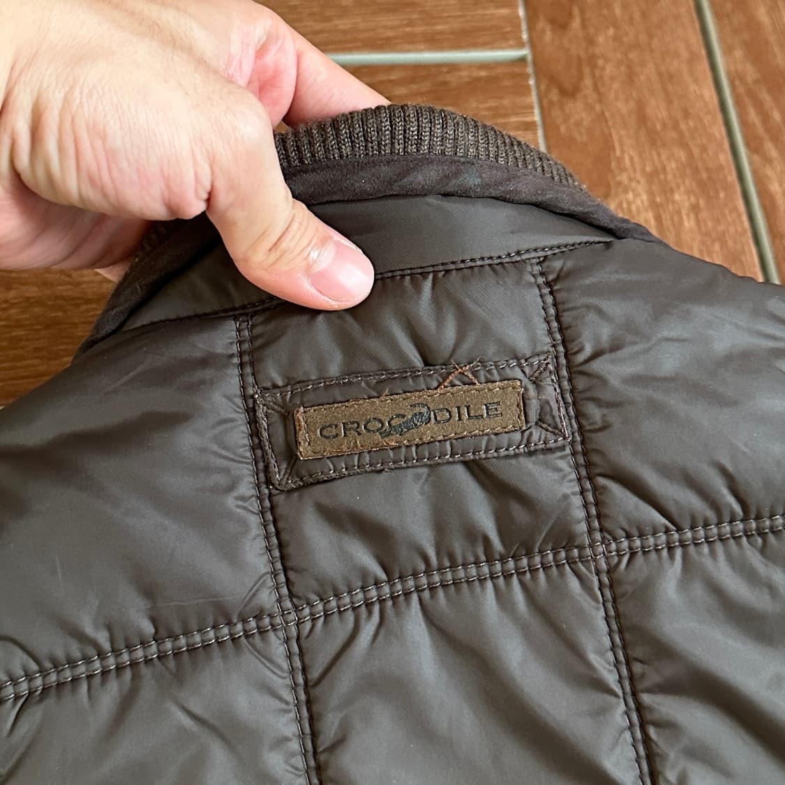 Crocodile thinsulate padded vest  상품이미지5