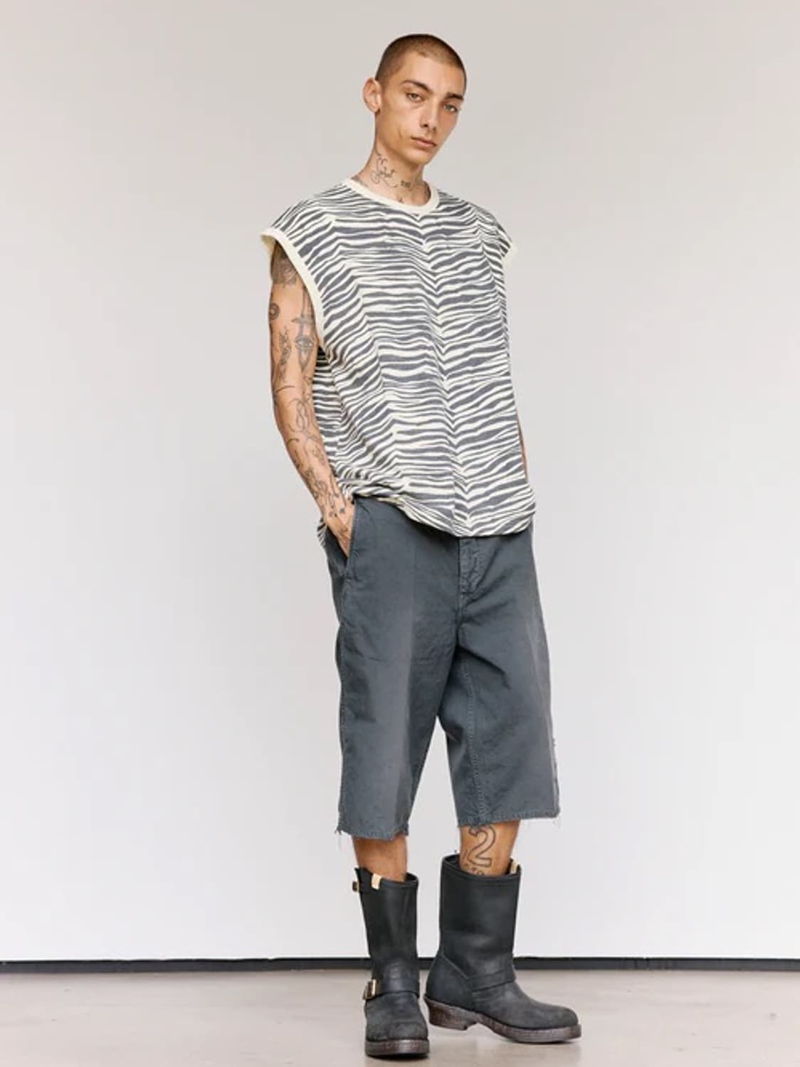 26ss BROADER CHINO SHORTS CRASH 상품이미지2