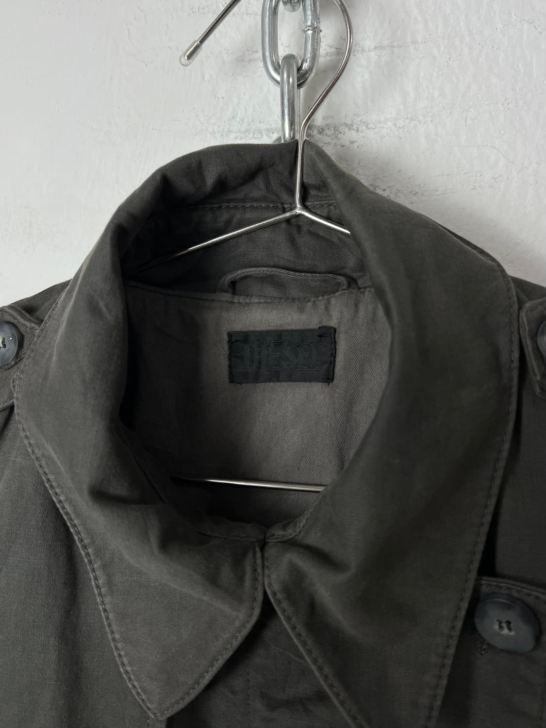 디젤 코튼 롱코트 상품이미지2