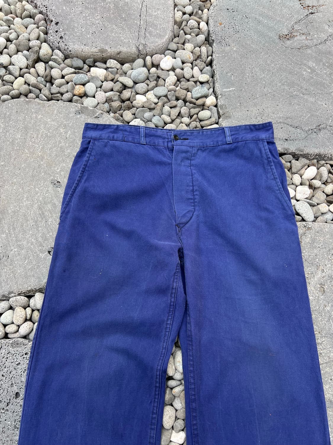 (34인치) OLD VINTAGE FADED BLUE 프렌치워크팬츠 상품이미지3