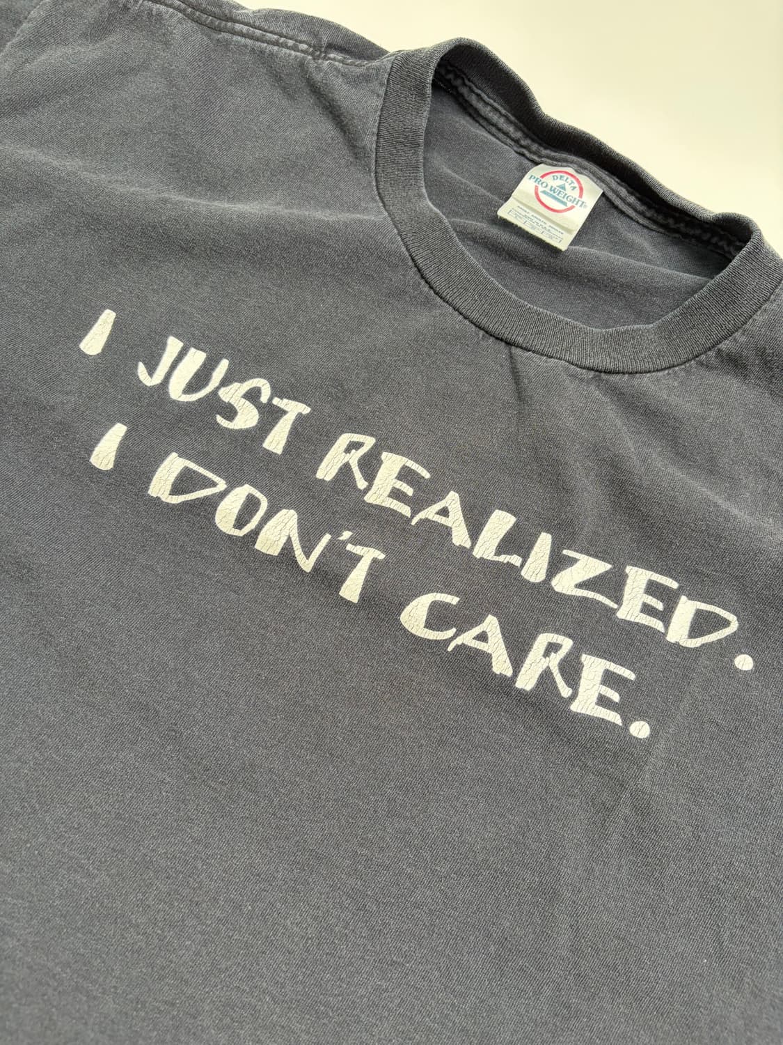 00s I Don't Care Tee (black) 상품이미지5