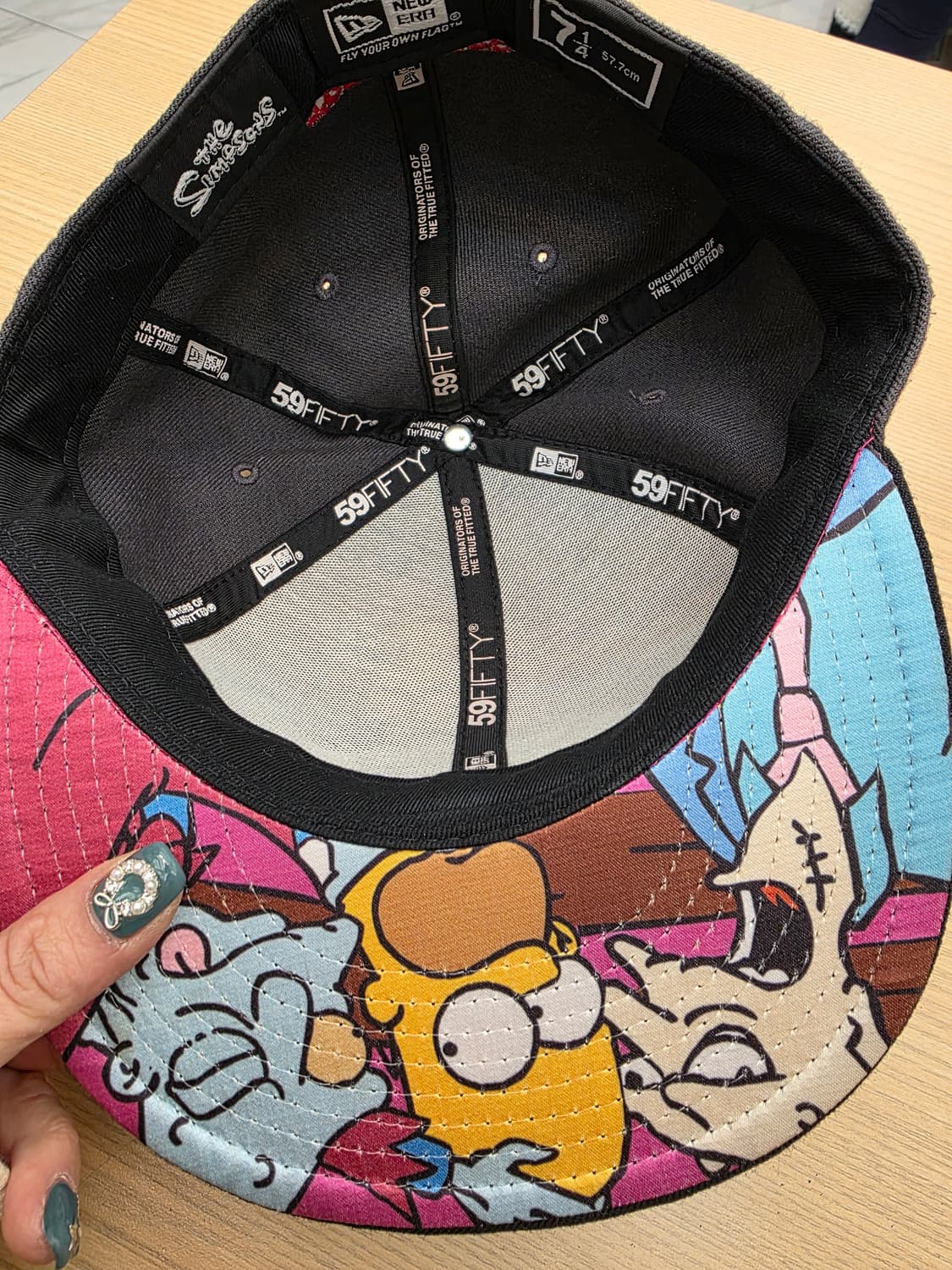 뉴에라 x 심슨 스냅백 57.7 상품이미지2