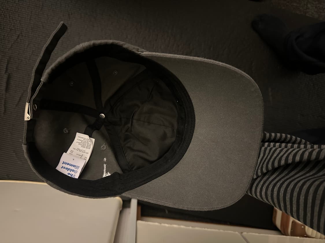 더콜디스트모먼트 TCM ten cap 차콜 볼캡 상품이미지3