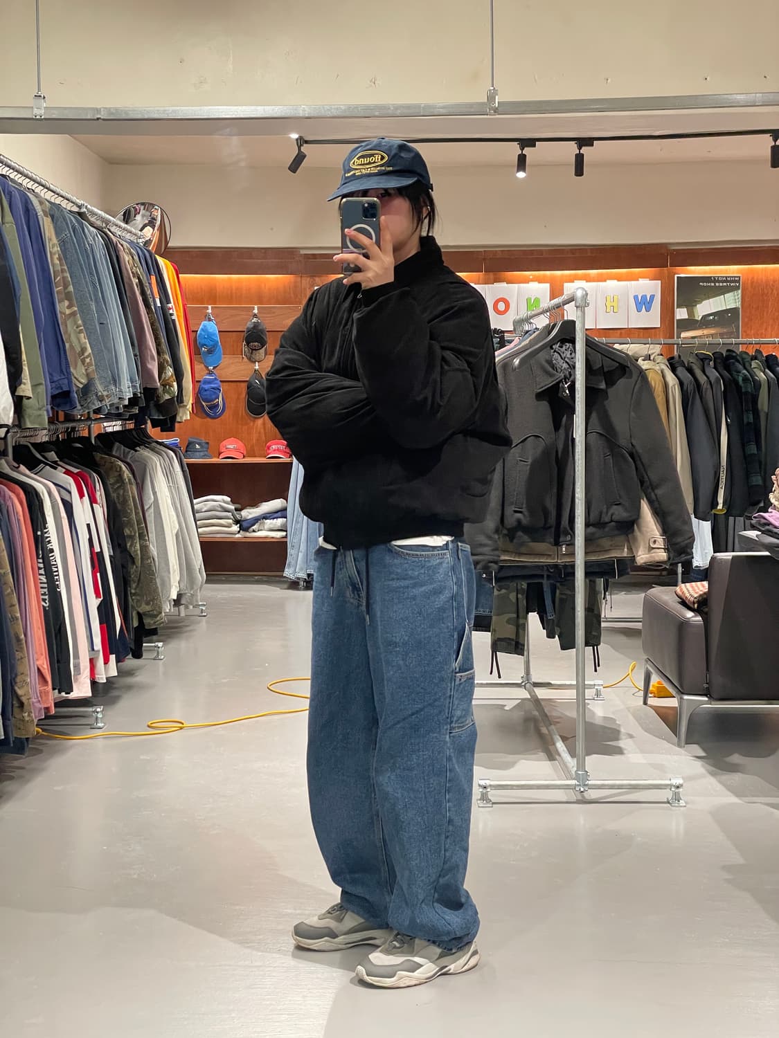 커스텀어클락 오버핏 패딩 자켓   상품이미지5