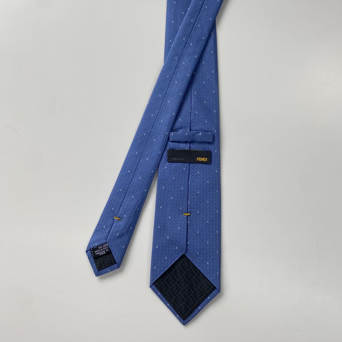 (새상품급)펜디 FF모노그램 FENDI 정품넥타이 8.2cm 상품이미지3