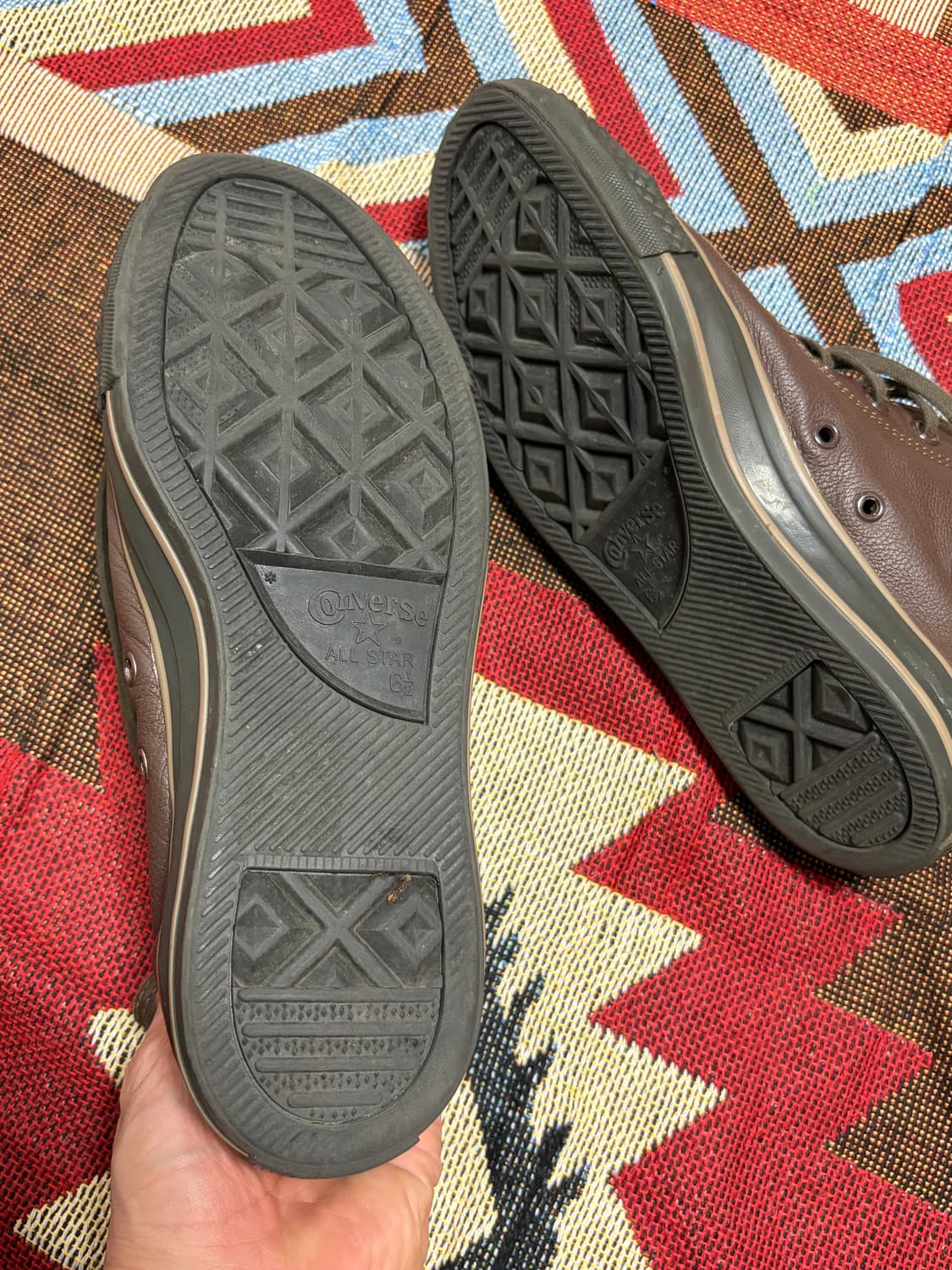 250) 컨버스 척테일러 브라운 레더 하이 상품이미지3