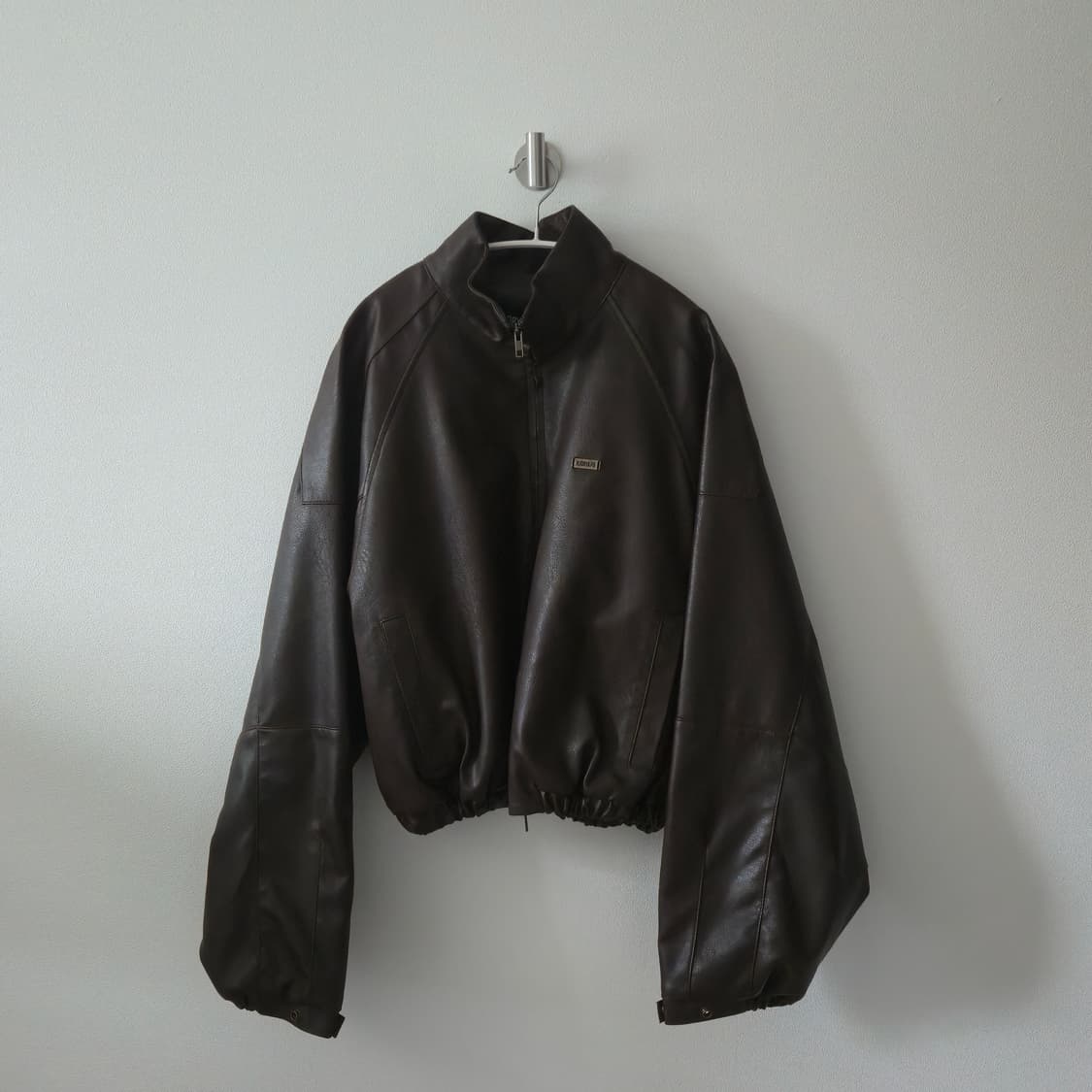 AJOBYJO Vegan Leather Short Blouson 상품이미지1