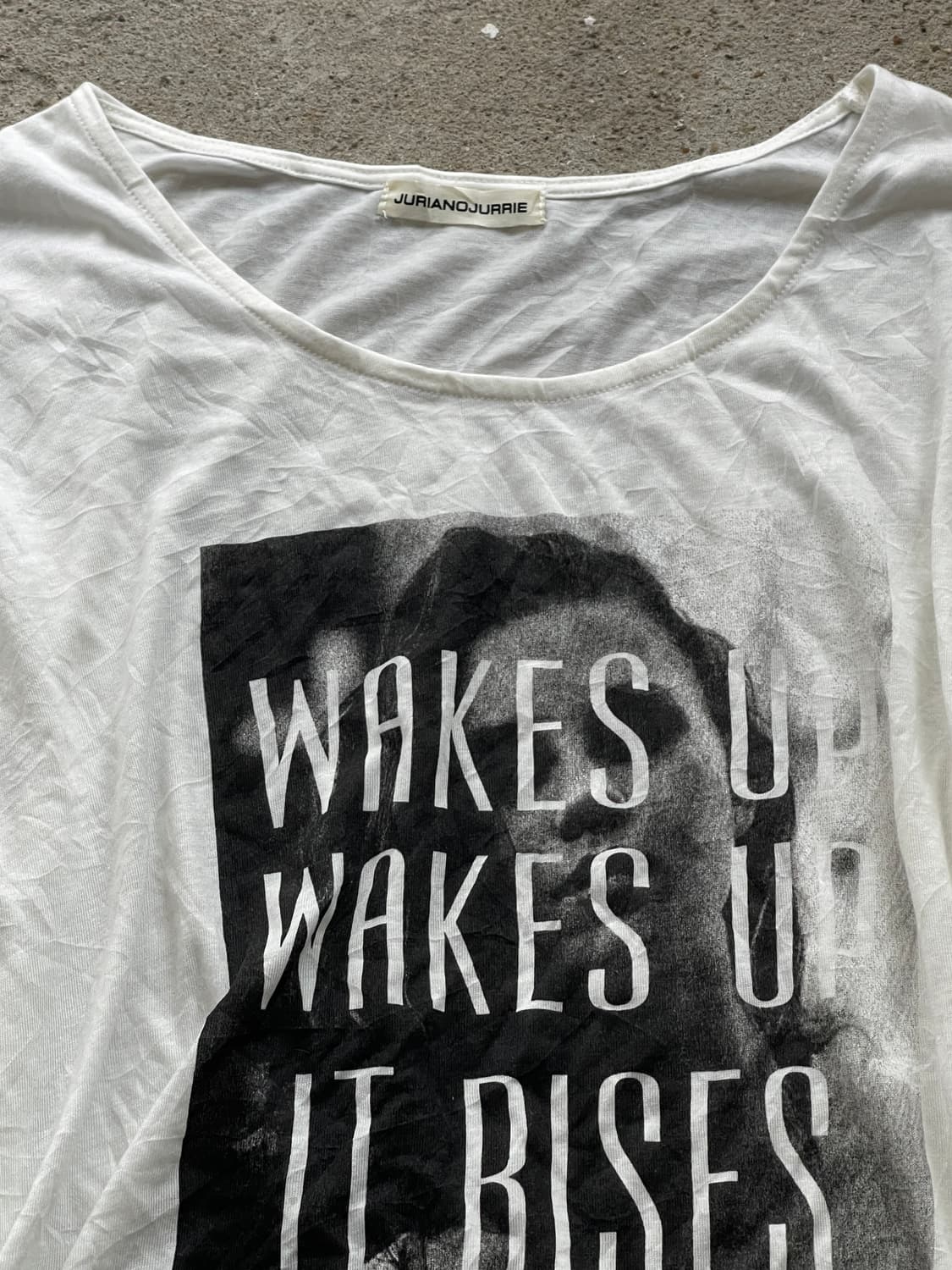 (Juriano jurrie)wake up printing t 상품이미지3