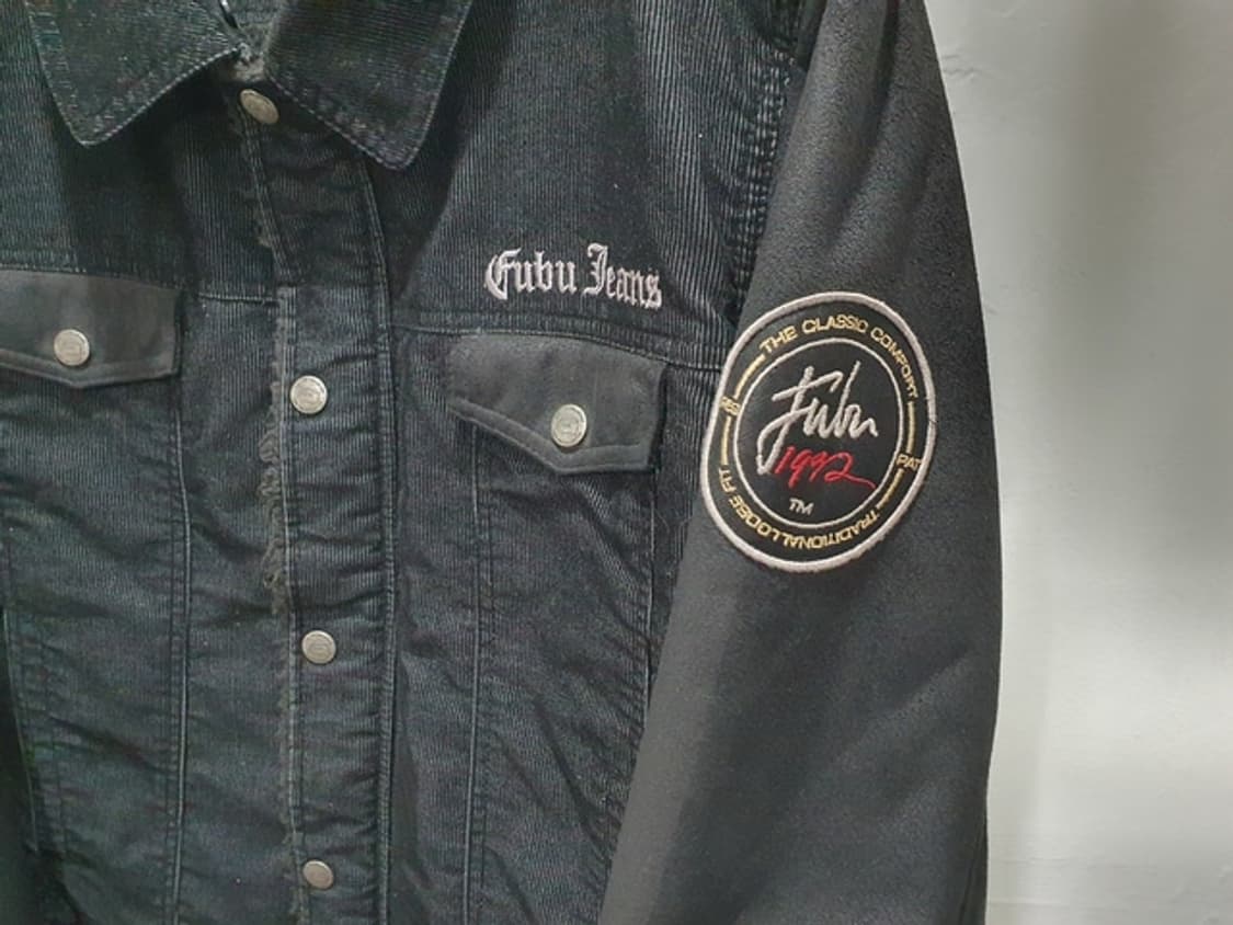 FUBU 후부 빈티지 데님 패치자켓 (MAN L-100)#524J 상품이미지4
