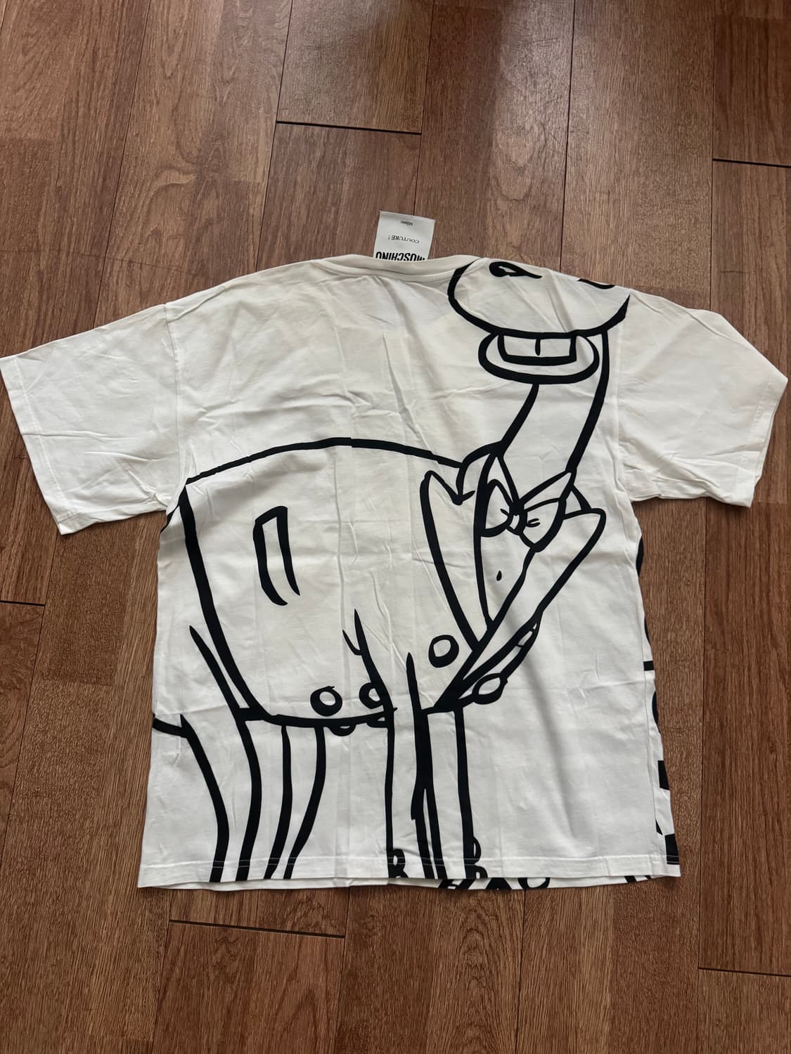 모스키노 카툰 프린팅 반팔티 팝니다 상품이미지2