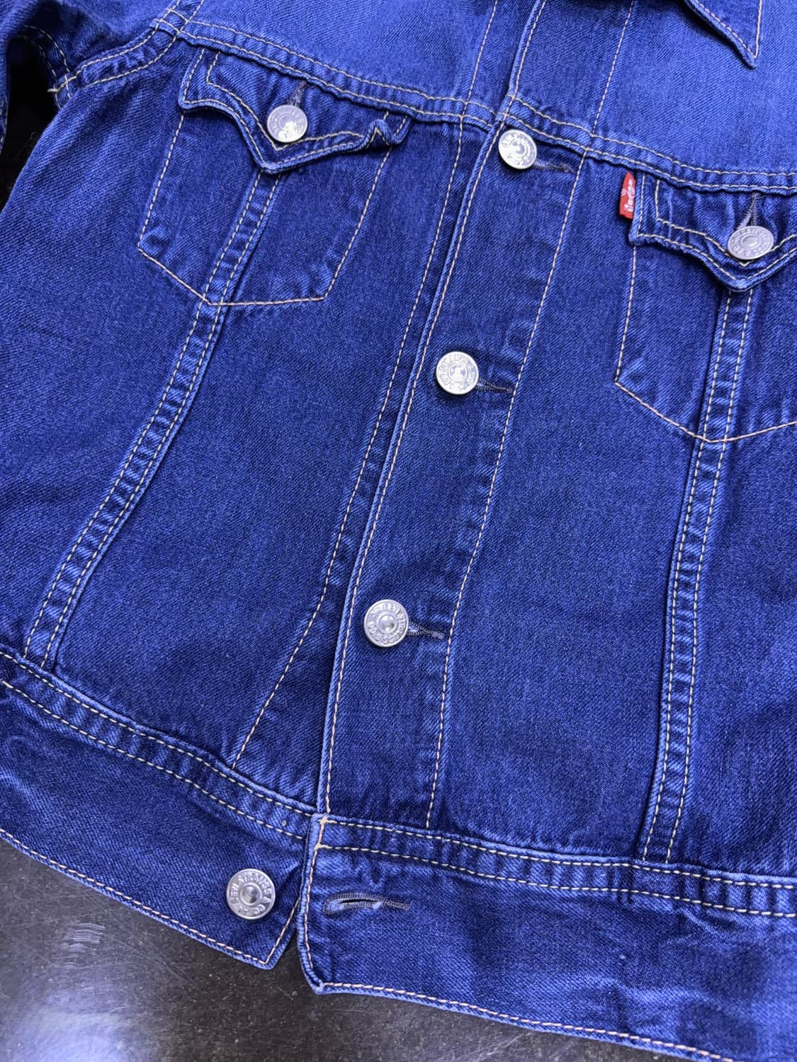 리바이스 아이코닉 타입원 빈티지 워싱 데님자켓 L 상품이미지5
