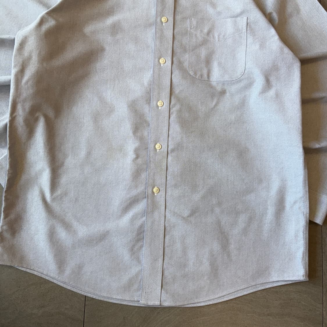 L.L.bean 엘엘빈 그레이 코튼 셔츠  상품이미지4