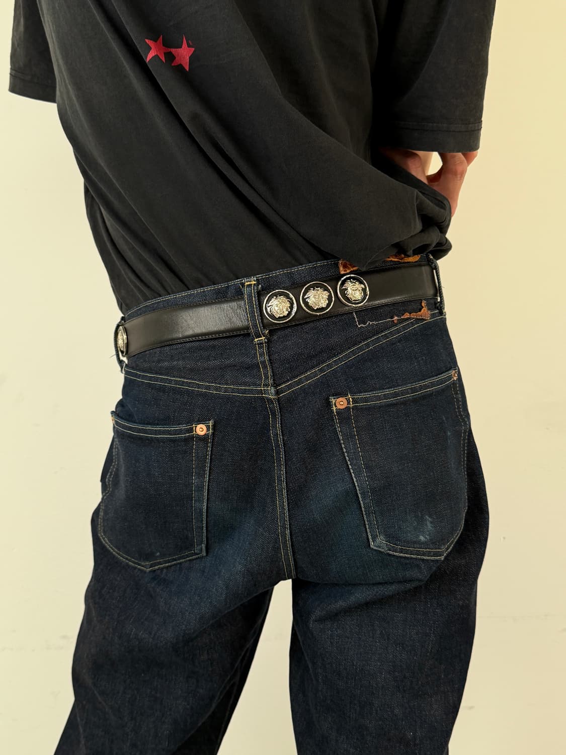 GIANNI VERSACE leather belt 상품이미지5