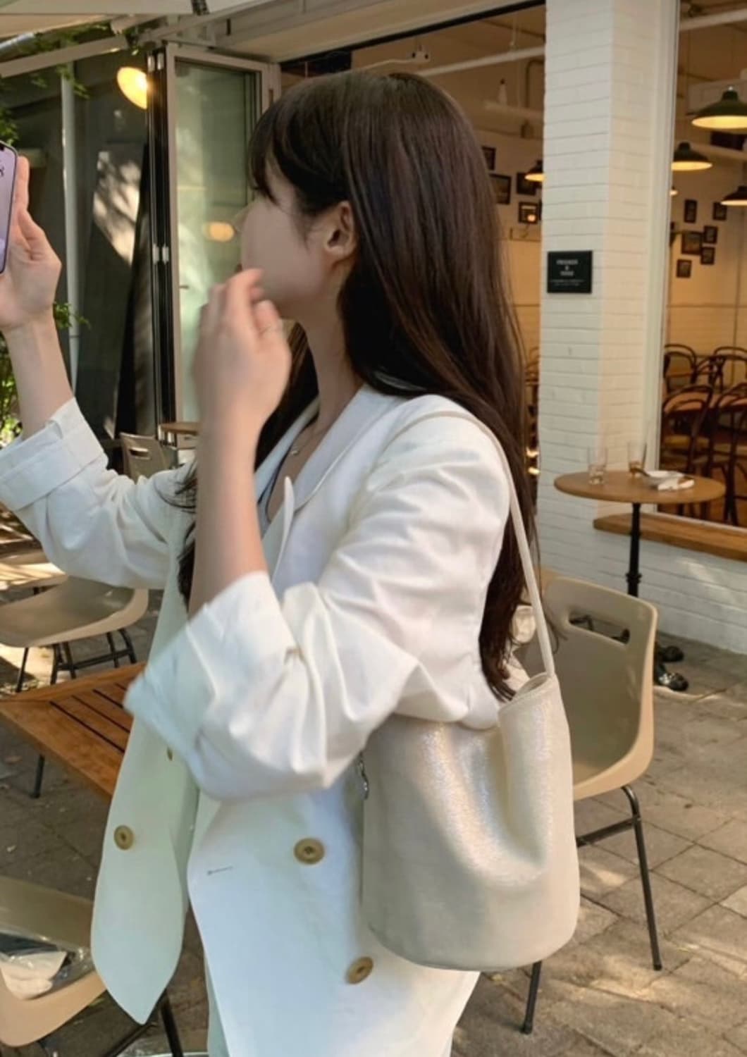 레이지샵 sie 린넨 자켓 (새상품) 상품이미지4