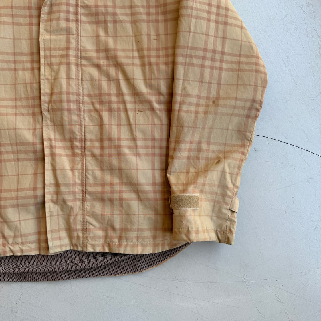 버버리 블루라벨 노바체크 자켓 상품이미지3