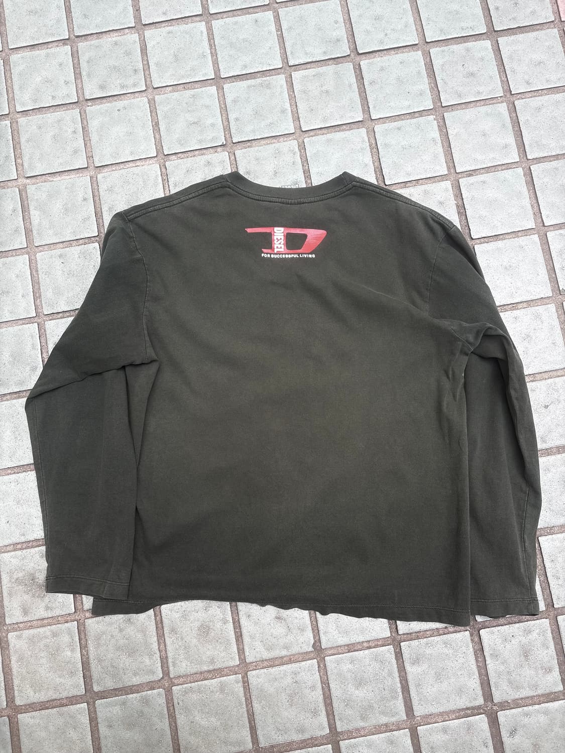 디젤 빅로고 롱슬리브 L 상품이미지2