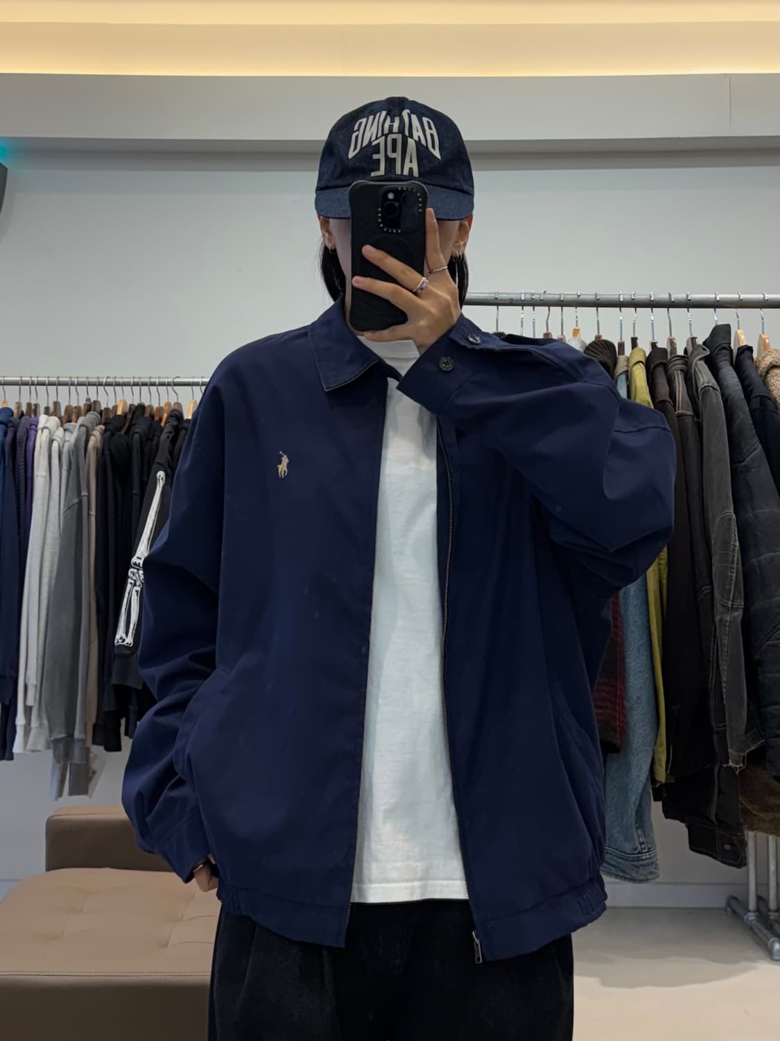 폴로 랄프로렌 폴리쉘 스윙탑 자켓 상품이미지4