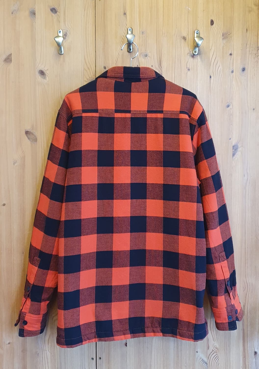 100.팀버랜드 양털 체크남방 상품이미지2