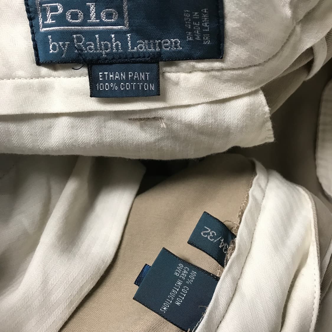 폴로 랄프로렌 베이지 치노 팬츠 34/32 상품이미지6