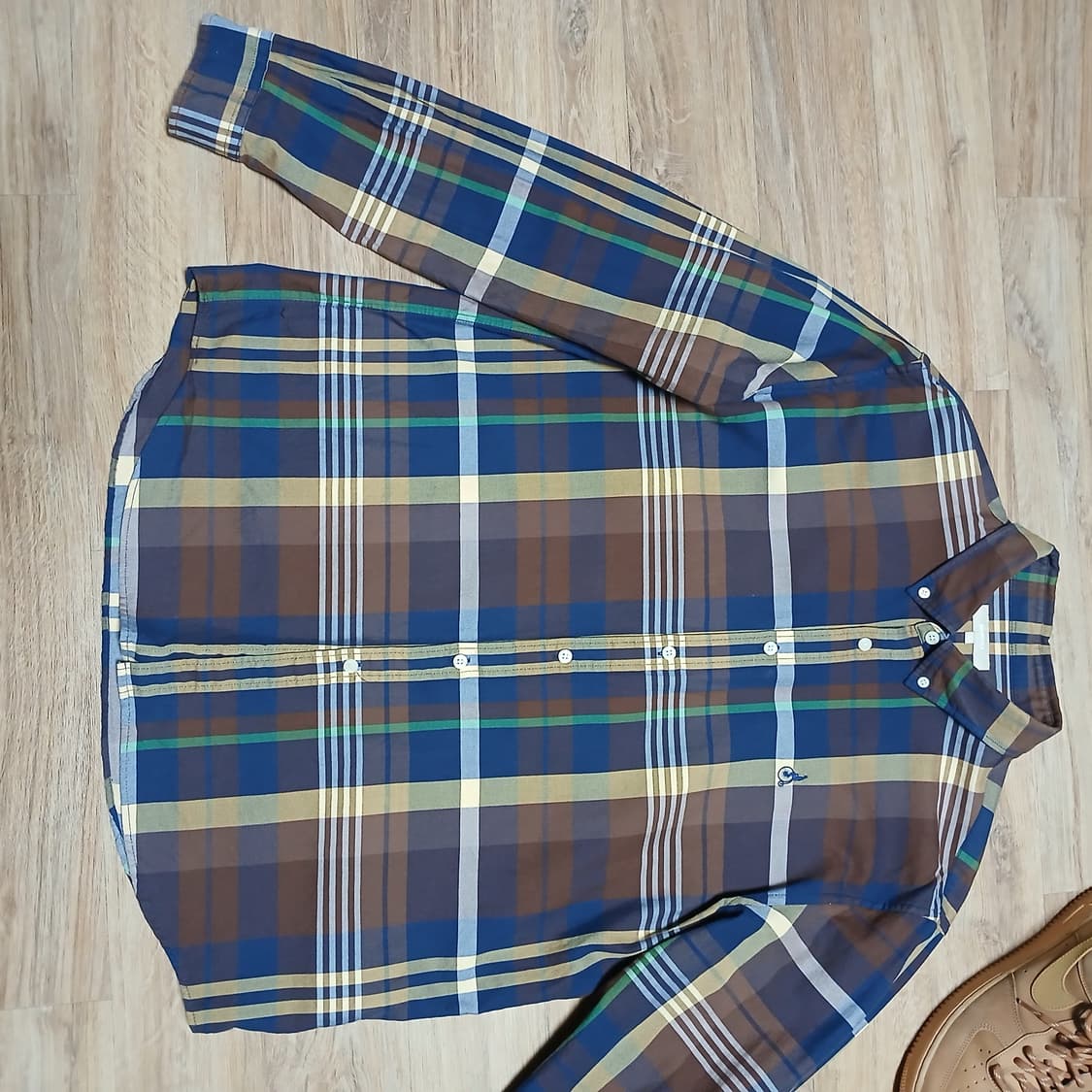 빈폴 삼성물산 beanpole 체크 셔츠 남방 상품이미지6