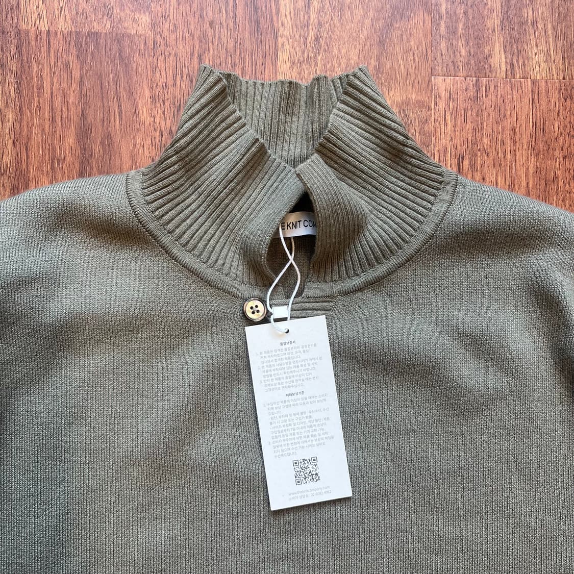 [XL]THE KNIT COMPANY 디테일 니트(새상품) 상품이미지3