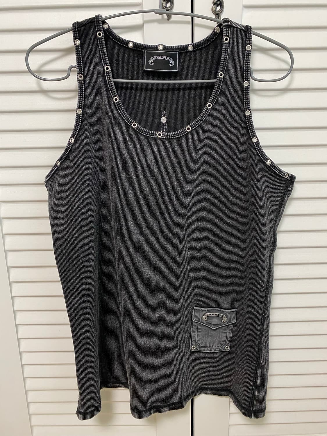 배드블러드 나시 티셔츠 Viper Cotton Rib Tank L사이즈 상품이미지3