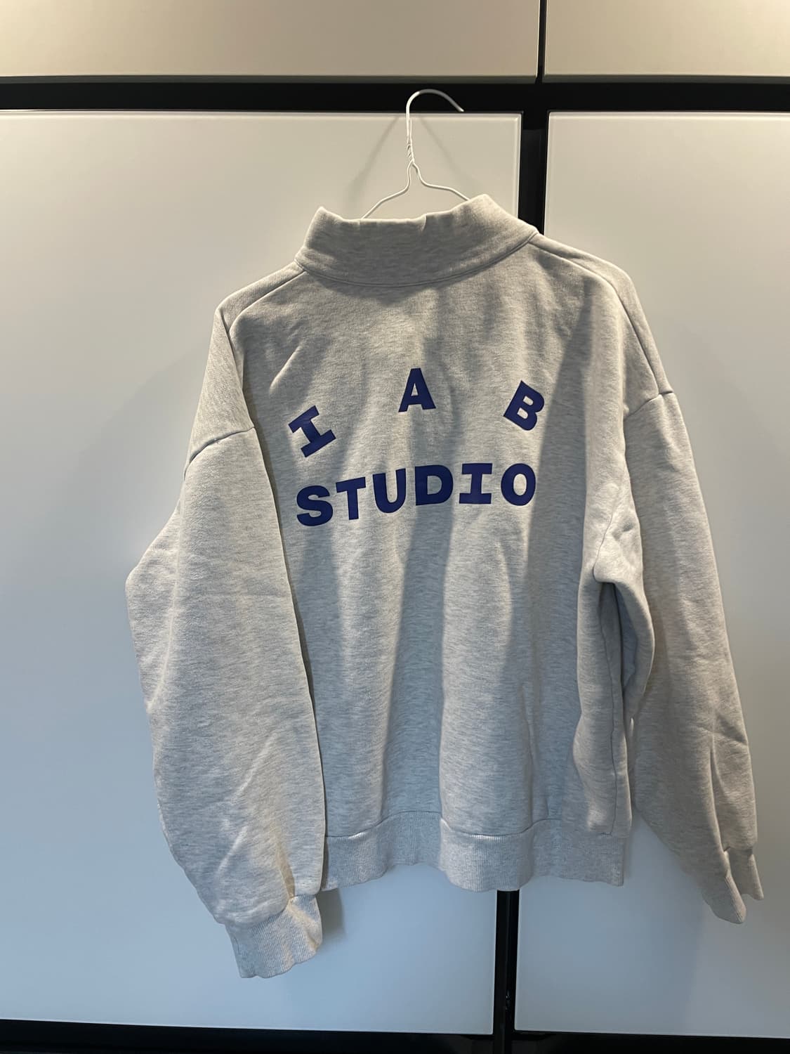 IAB Studio 하프집업 (M Size / 라이트 그레이) 상품이미지4