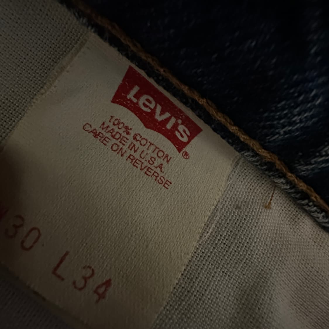 LEVI'S 517 90's usa made denim jeans 상품이미지5