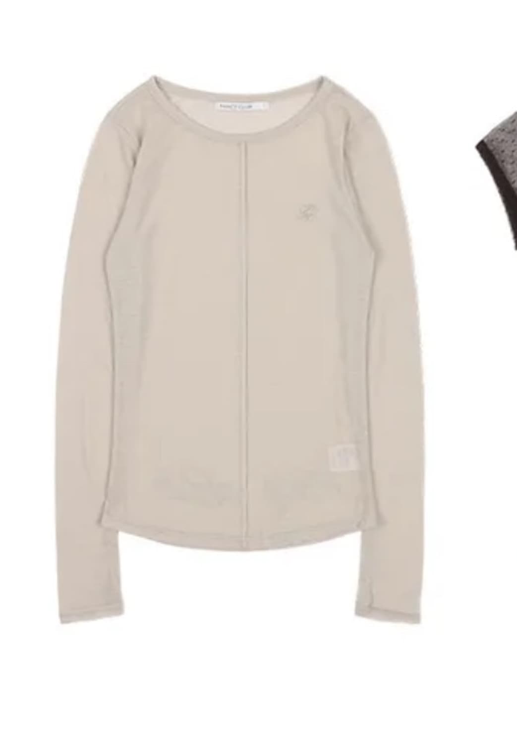 팬시클럽 레이어드 롱슬리브 베이지 색상 구해요 상품이미지1