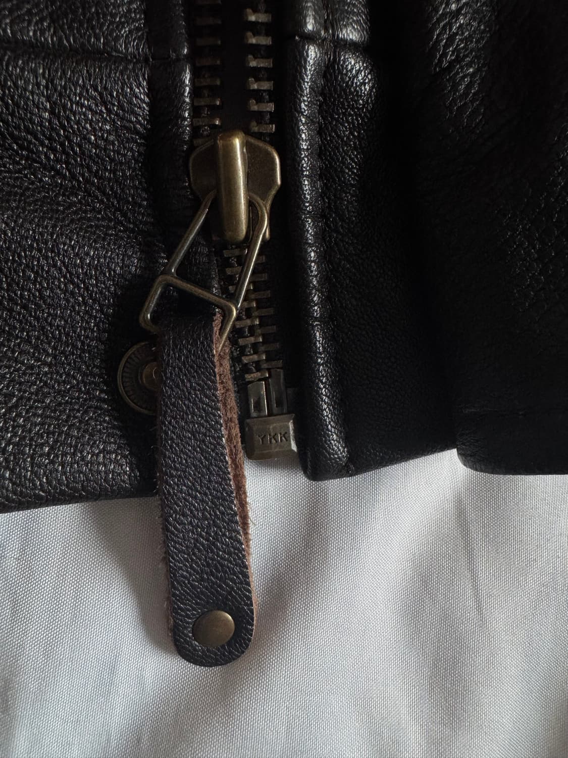 [M] 엘엘빈 ll bean A2 레더 자켓 상품이미지6