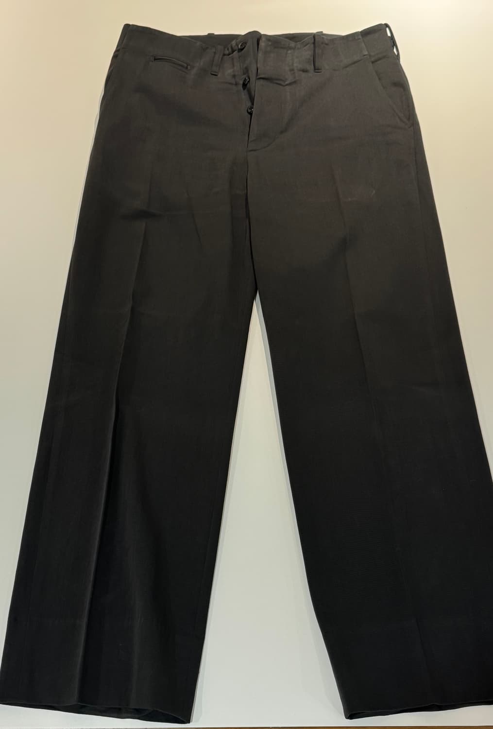 마티앤선즈 치노 트라우저 그레이 샴브레이 4사이즈 상품이미지2