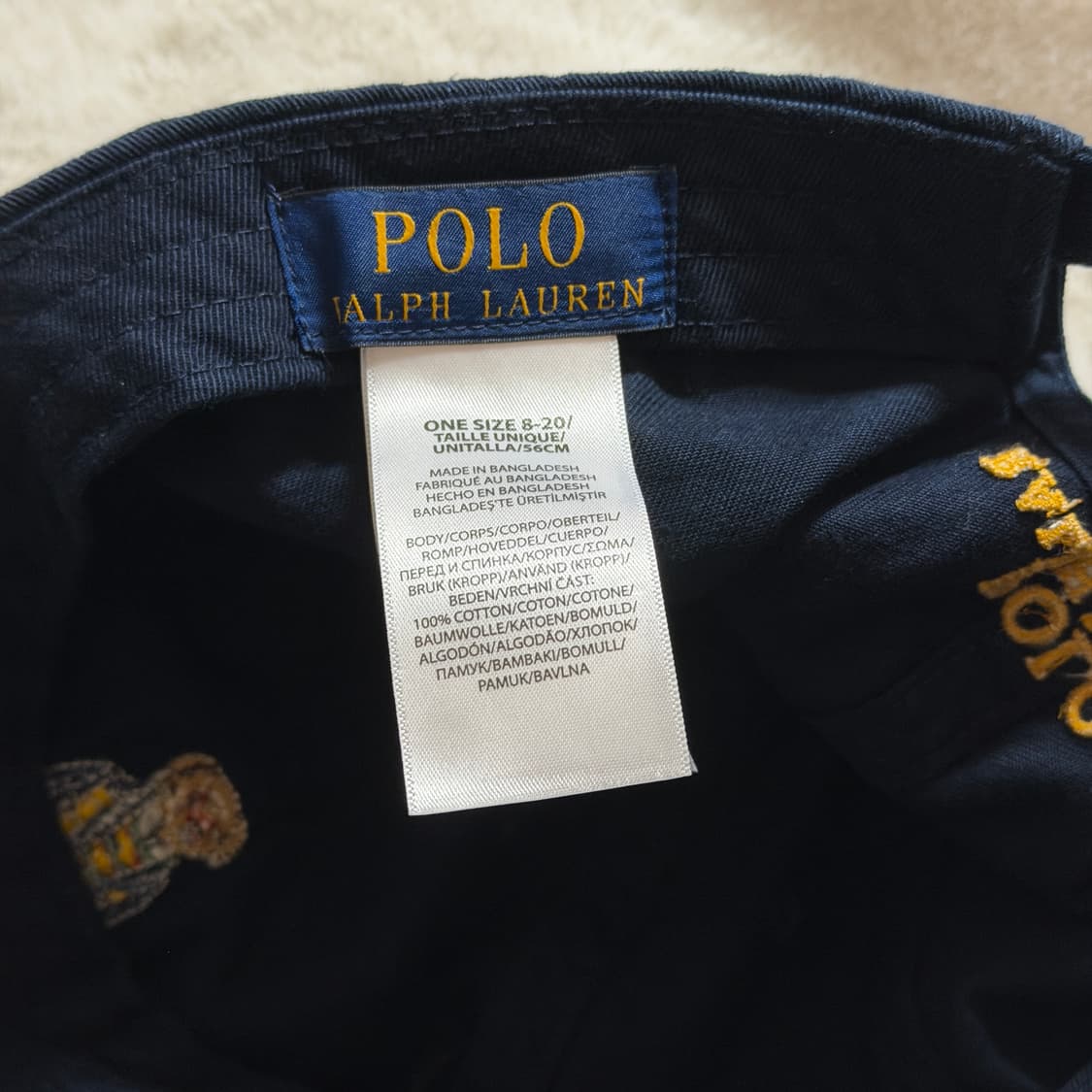 폴로 키즈 베어 볼캡 8-20 상품이미지5