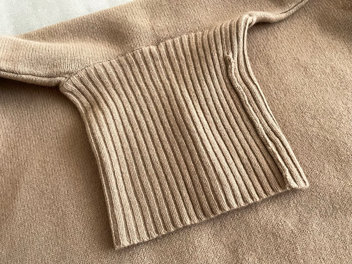 아페쎄 터틀넥 카멜 남성 S 23FW / 미사용품 상품이미지3