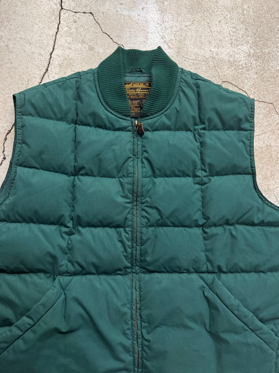 90s 에디바우어 구스다운 베스트 상품이미지2