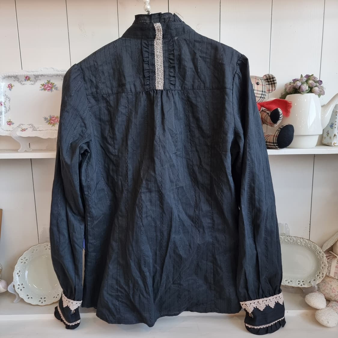 엑시즈팜(axes femme) 빅토리안 무드 프릴 블라우스 상품이미지5