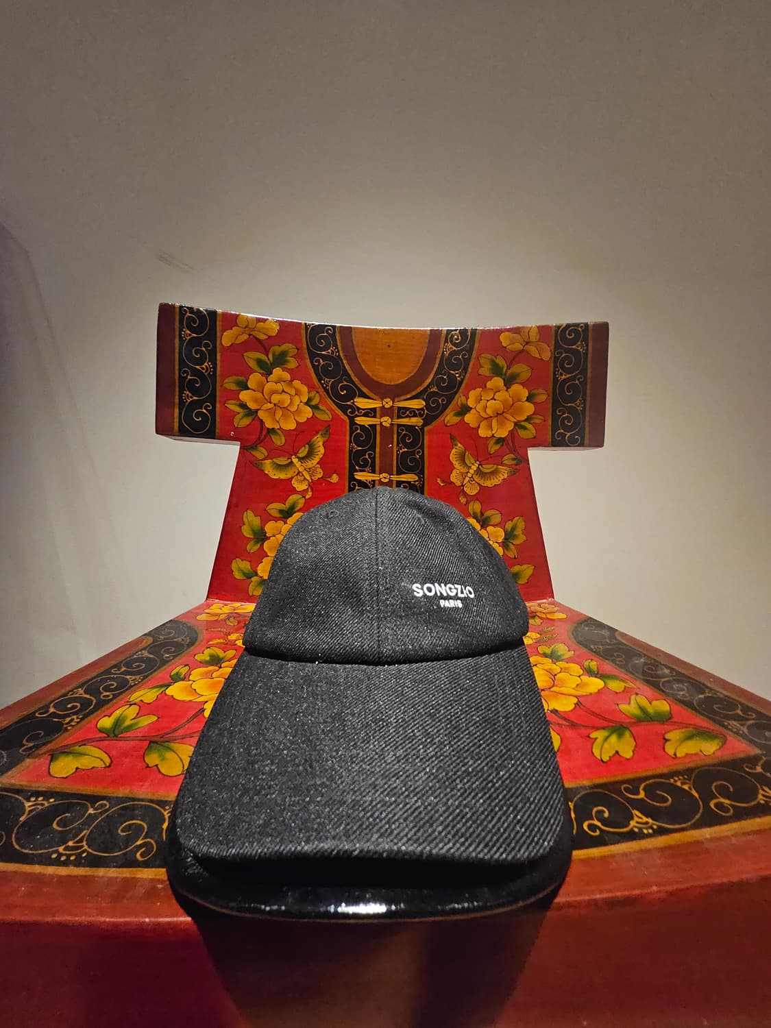 송지오 더블창 모자 새것 상품이미지1