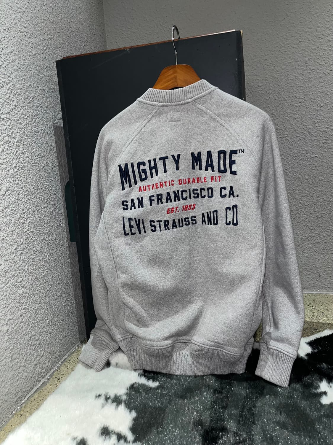 리바이스 코튼 바시티자켓 상품이미지1