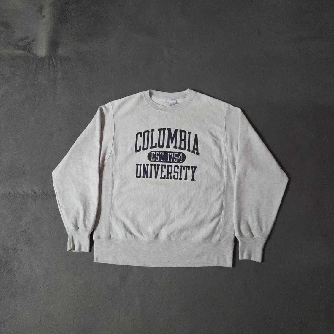 00s 챔피온 리버스위브 콜롬비아 맨투맨 스웨트셔츠 M 멜란지그레이 상품이미지1