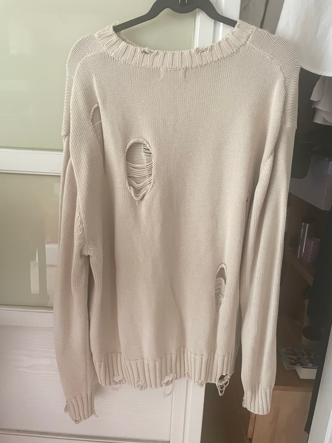 Etce 데미지 니트 판매 상품이미지1