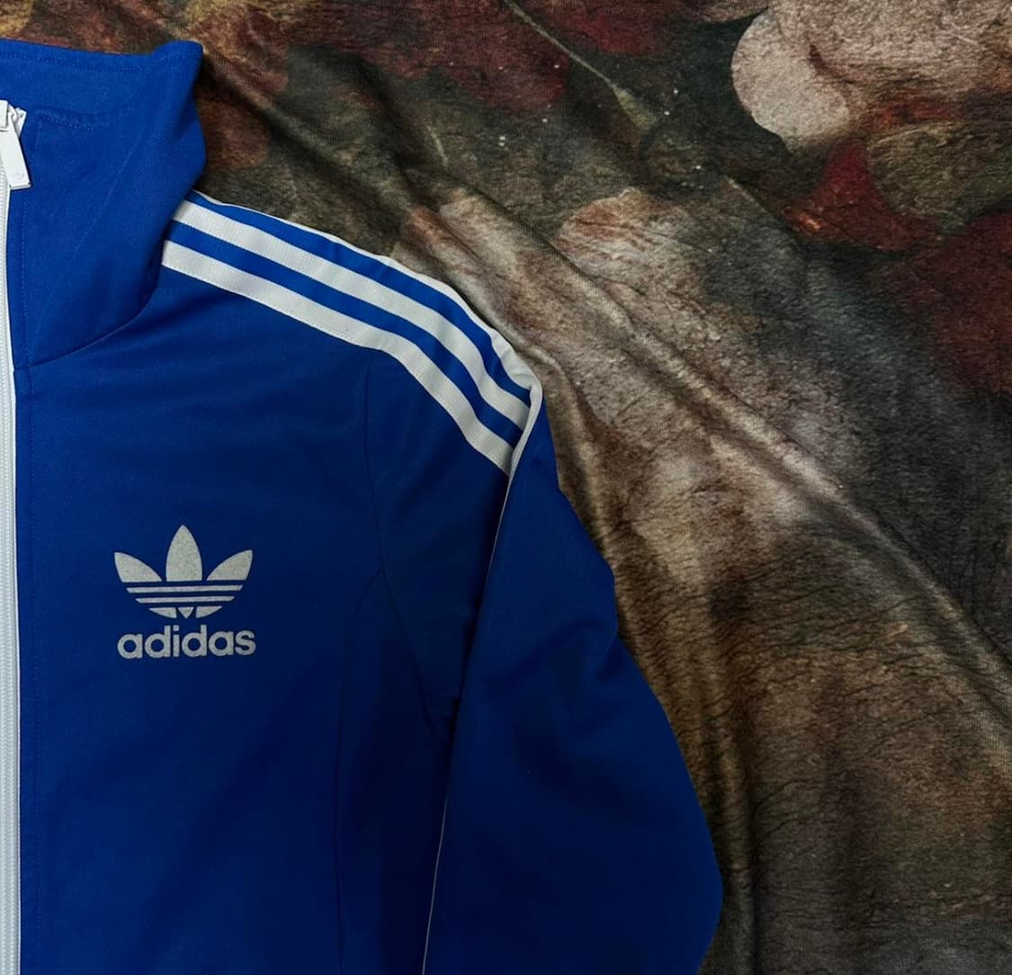 아디다스 빈티지 유로파 삼선 블루트랙탑져지 90 상품이미지2