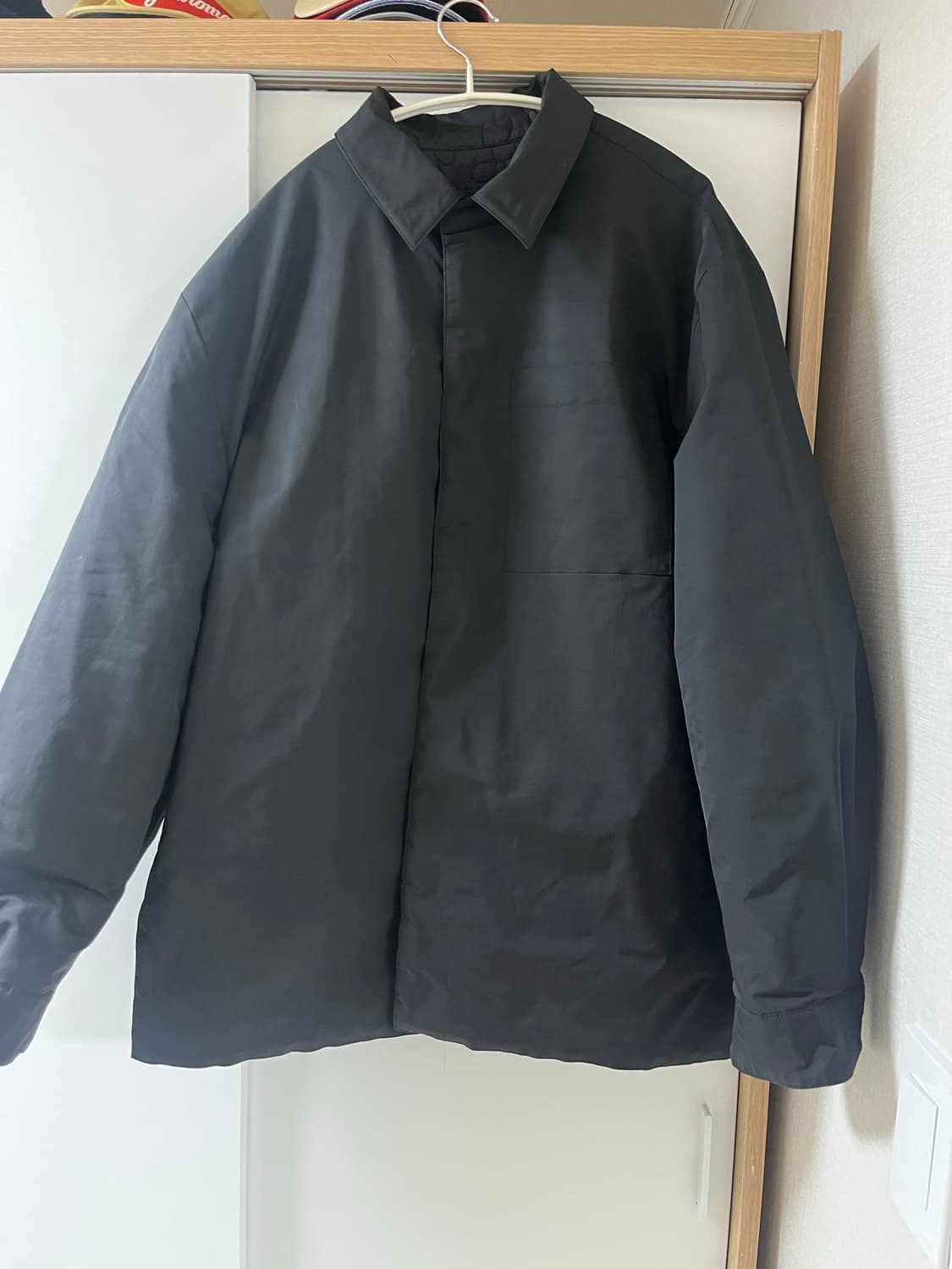 [아모멘토] 22FW 리버시블 패딩 셔츠_M size 상품이미지5