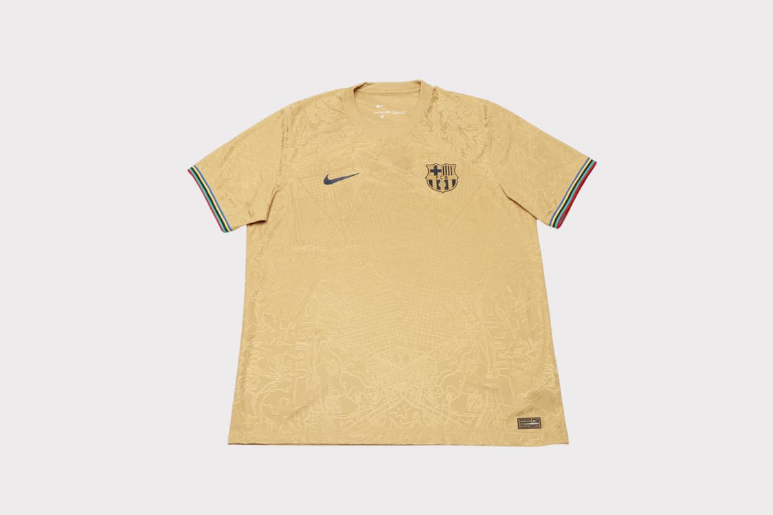[해외 XL] 나이키 22-23 바르셀로나 ADV 어센틱 어웨이 유니폼 상품이미지1