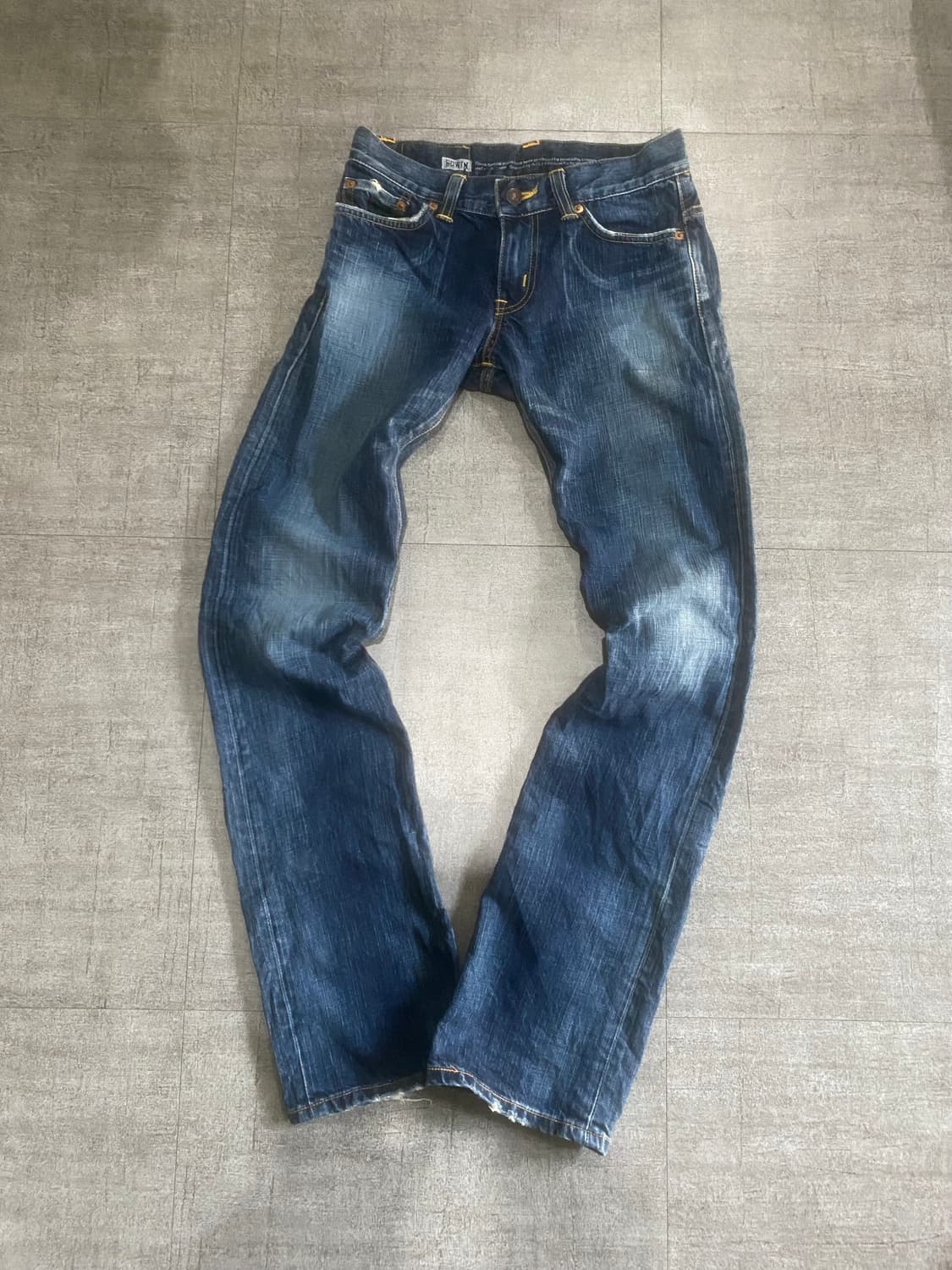 Edwin 에드윈 올드스쿨보헤미안펑크 핀터깔y2k 웨스턴팬츠 상품이미지2