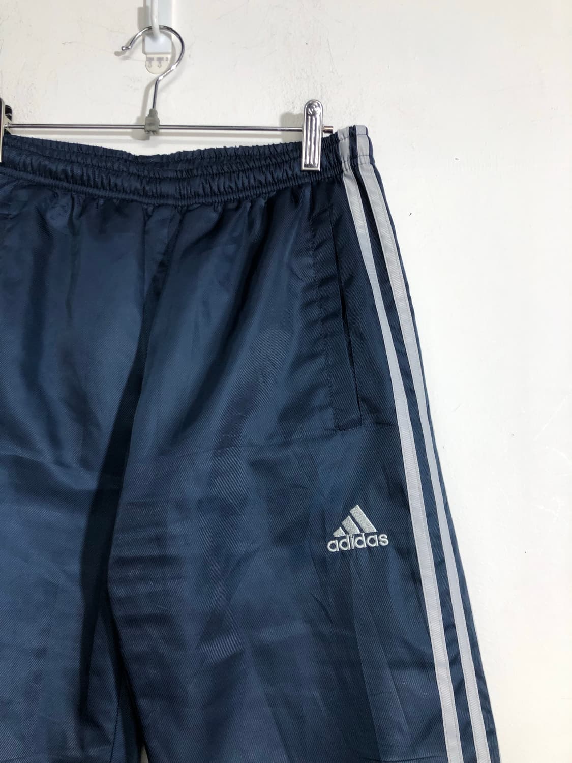 아디다스 네이비 화이트삼선 트랙팬츠 S 상품이미지5