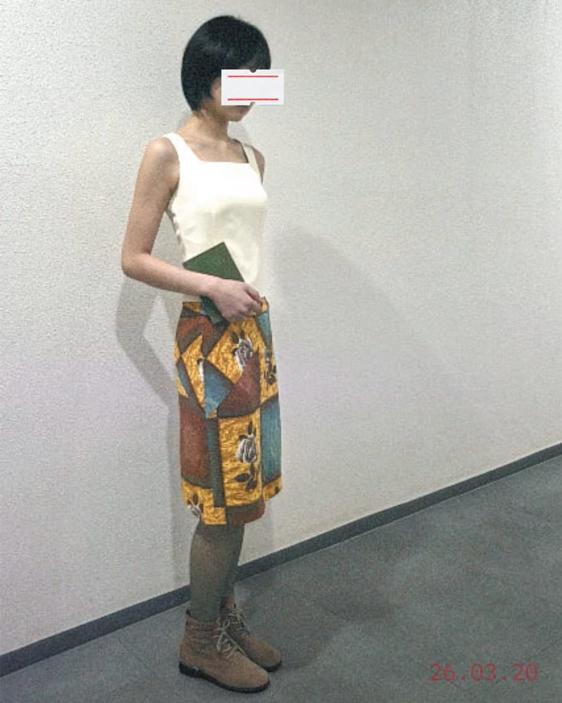 Antique Rose Skirt 앤틱 장미 스커트 상품이미지4