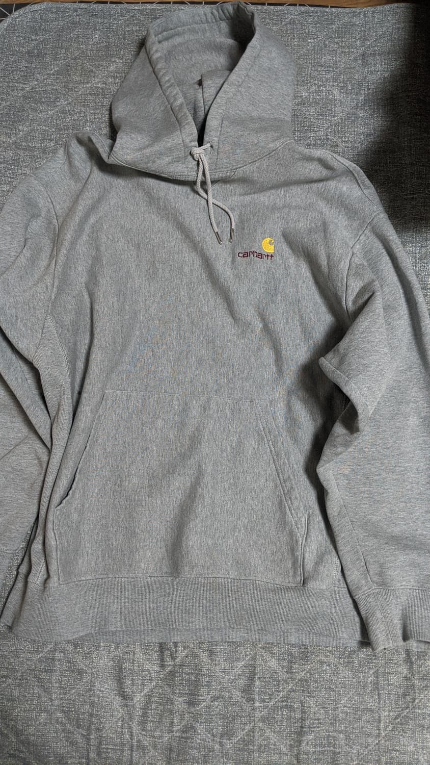 칼하트 WIP 아메리칸 스크립트 후드 스웻 셔츠 상품이미지2