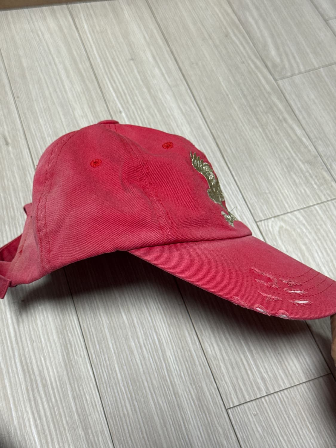 빈티지 00ss 더블 이글🦅 06 로고자수 베이스볼캡 상품이미지3