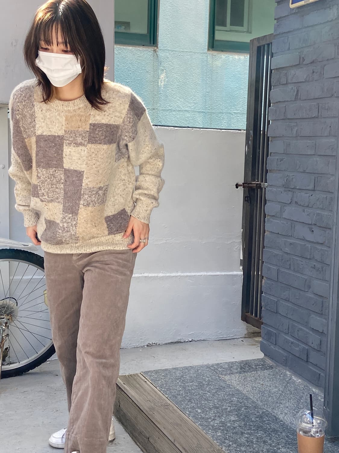 빅체크 울니트 상품이미지2