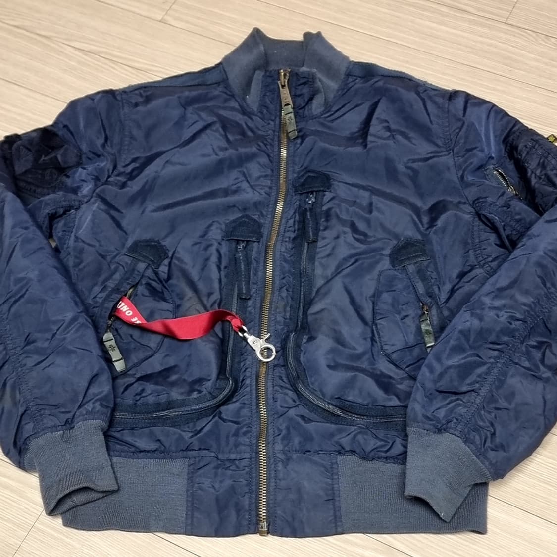 알파인더스트리 네이비 MA-1 탱커자켓(100-105) 상품이미지1