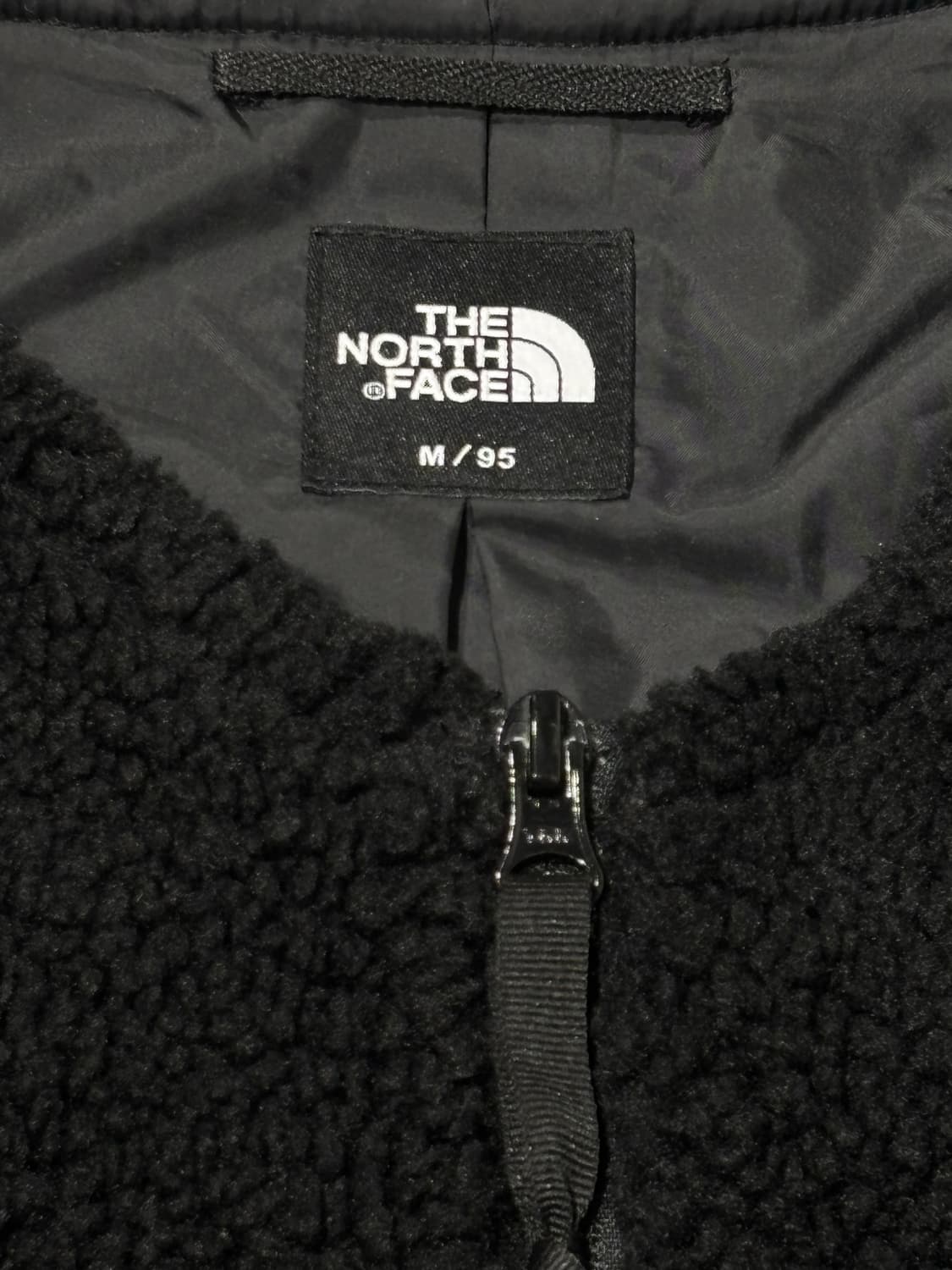 노스페이스 블랙 투웨이 플리스 자켓 상품이미지6